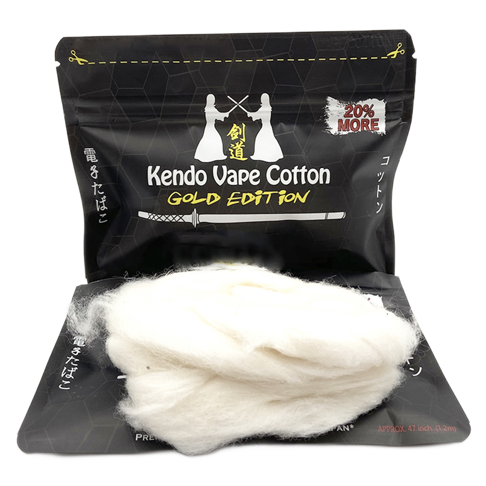 Vaping Goods - Yeni Kendo Pamuk Gold Edition Pamuk