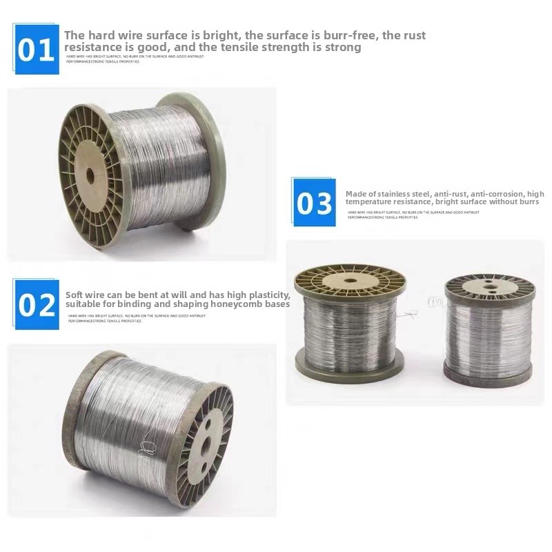 100m/lot 0.1mm 0.2mm 0.3mm 0.4 - Stainless Wire Ss316 incelemesi ve fiyatı